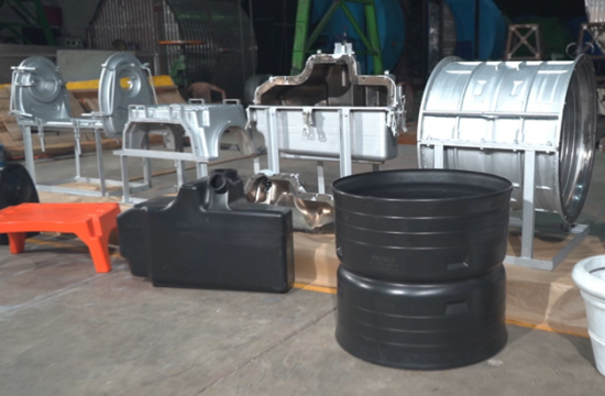 India Vinodrai is the fastest growing manufacturer and exporter of rotational moulding machines, roto moulds, and ancillary equipment such as pulverisers, extruders, scrap grinders, table cutters and mixers, RotoMothe ulding Machine, Rotational Moulding Machine, Rotomolding Machine.