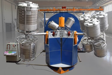 Four Arm Bi-Axial Machines